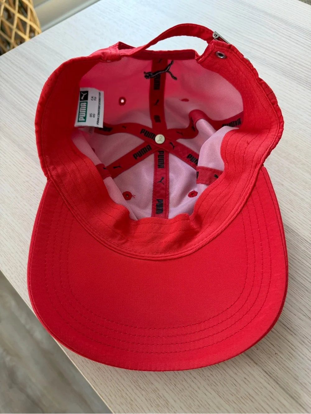 Puma Red Baseball Cap